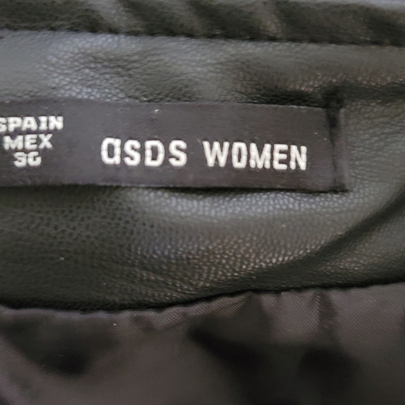 LEATHER SKIRT 💗 SZ Large - Picture 4 of 8